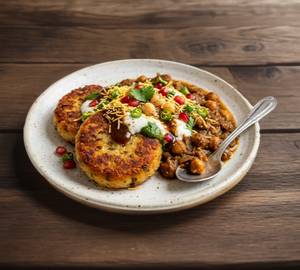 Tikki With Chole
