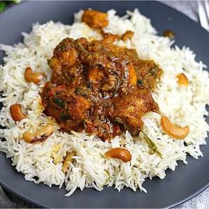 Ghee Rice + Chicken Curry