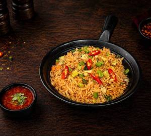 Veg Bumt Chilli Garlic Rice