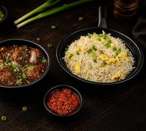 Chicken Manchurian Rice