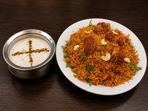 Chicken Ghee Roast Pulav