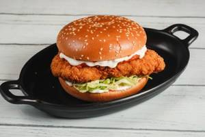 Soya Chaap Burger