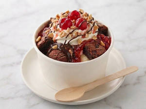 Choco Berry Fudge Sundae