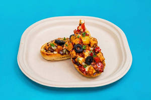 Barbeque Cottage Cheese Open Sandwich - 1pc