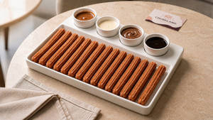 Party Pack Churro Dippers With 4 Signature Dips