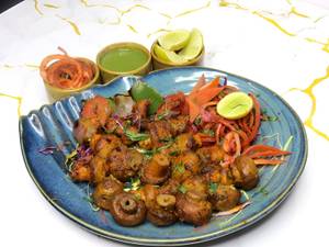 Mushroom Achari Tikka