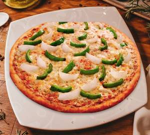 Capsicum Pizza [7 Inches] + Pepsi bottle 250ml