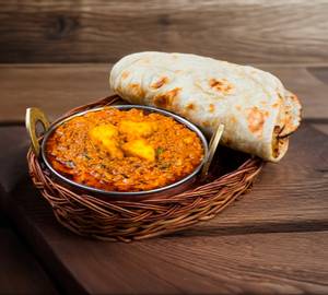 Paneer Butter Masala + Plain Roti (3.Pieces)
