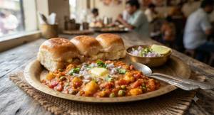 Pav Bhaji (2 Pav)