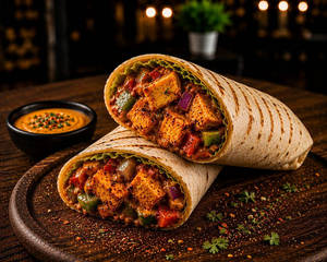 Kohlapuri Paneer Wrap