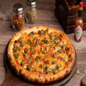 Carib Chicken Pizza