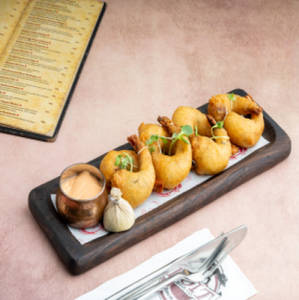 Beer-Battered Prawns