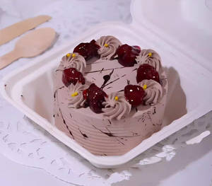 Chocolate Cherry Cake (bento)