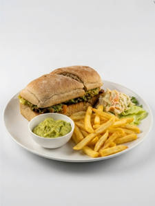 Roasted Veg Pesto Sandwich