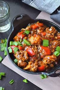 Mushroom manchurian gravy