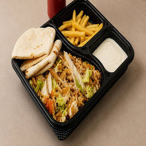 Arabian Only Meat Plate Shawarma