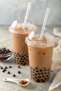 Butterscotch bubble shake