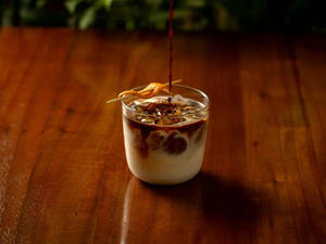 Iced Orange Ginger Latte