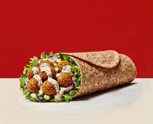 Falafel Wheat Wrap