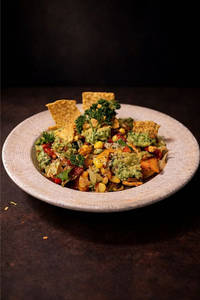 Avocado Papdi Chaat