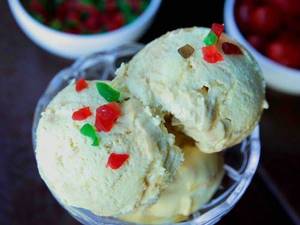 Dry Fruit Ice Cream Glass