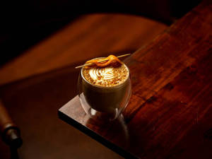 Orange Ginger Latte