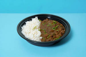 Chatpate Chole Rice Bowl