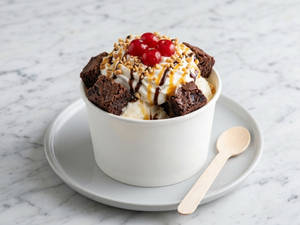 Butterscotch Fudge Sundae