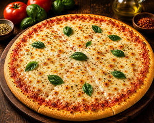 Cheese Margherita Pizza