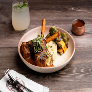 Red Wine Braised Lamb Shanks