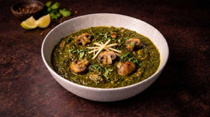 Palak Mushroom