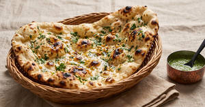 Herbed Garlic Naan