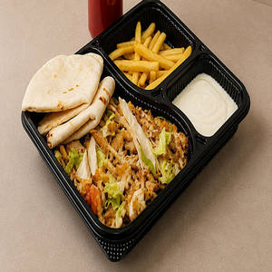 Mexican Only Meat Plate Shawarma
