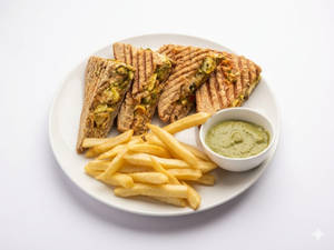 Paneer Tikka Sandwich
