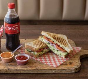 Veg grilled sandwich combo