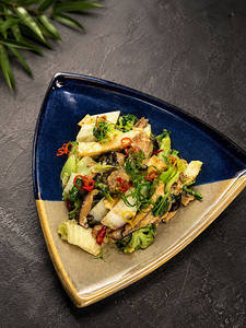 Shiitake Mushroom, Broccoli, Tofu & Bok Choy
