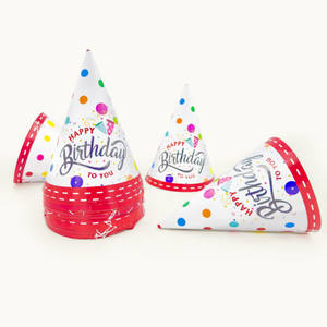 Bday Cap (4 Pcs Mix)