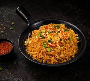 Chicken Burnt Chilli Garlic Rice