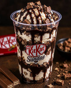 Kitkat Sundae