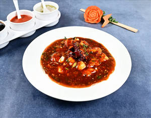Paneer in Hunan Sauce