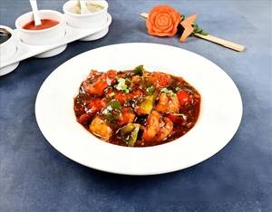 Prawns in Black Bean Sauce