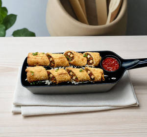 Paneer Popeye Rolls