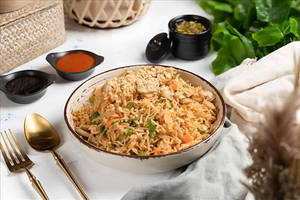 Veg Burnt Garlic Rice