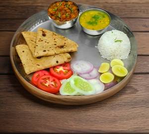 Chole masala thali