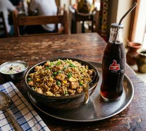 Chicken Fried Rice + Cold Drink