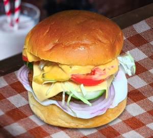 Tandoori Aloo Tikki Burger