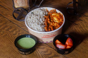 Egg Masala Rice Bowl