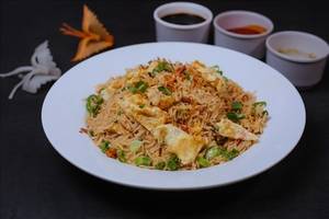 Egg Burnt Garlic Noodles