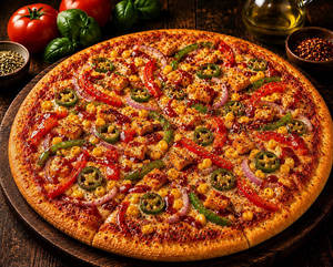 Chilly Paneer Pizza