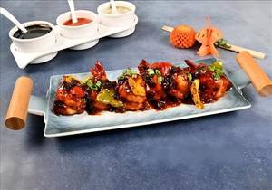 Prawns in Black Bean